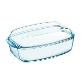 Cocotte Volaille Pyrex 6.5L - 37 x 22 cm - 466A000/6 - Transparente