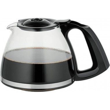 Cafetière Électrique Moulinex 1.25L - 1000W - FG362810 - Noir & Inox