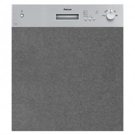 Lave-Vaisselle Focus Semi Encastrable 12 Couverts - F500X - Inox