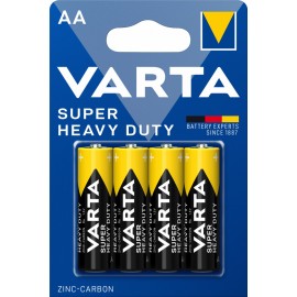 PILE VARTA R06 SUPER HEAVY DUTY AA - R06-BP4