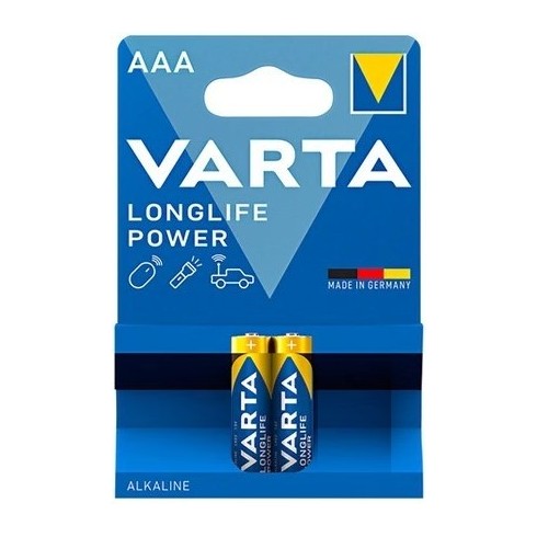 PILE VARTA LONGLIFE MAX POWER - LR03 BP2