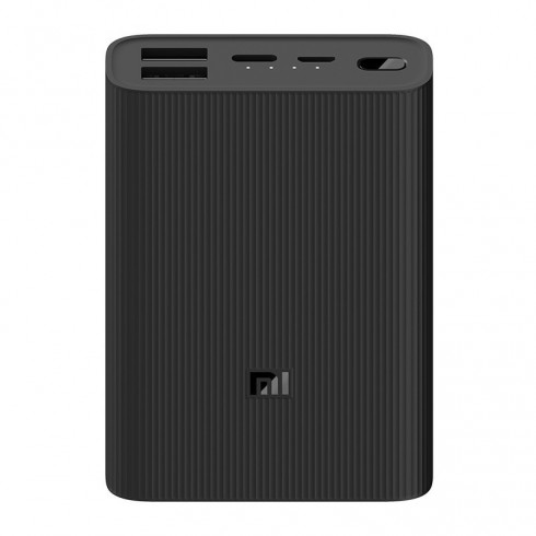 Power Bank Fast Xiaomi 10000mAh - 3 Ultra Compact - Noir