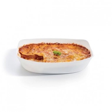 Plat Rectangulaire Luminarc 2L - 34 x 25 cm - P4027 - Blanc