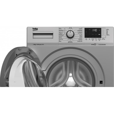 Lave-linge Beko Frontale 8KG Inverter - WUE8612XSS - Silver