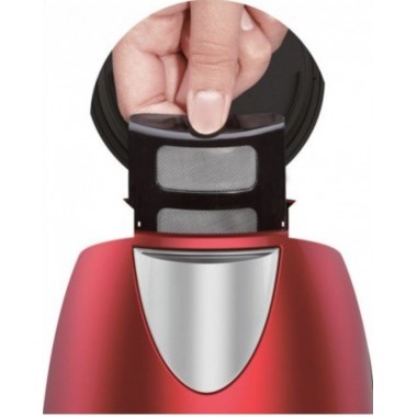 Bouilloire Moulinex 1.7L - 2400W - BY550510 - Rouge