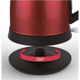 Bouilloire Moulinex 1.7L - 2400W - BY550510 - Rouge