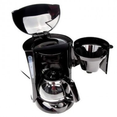 Cafetière Électrique Moulinex 0.6L - 650W - FG151825 - NOIR & Inox