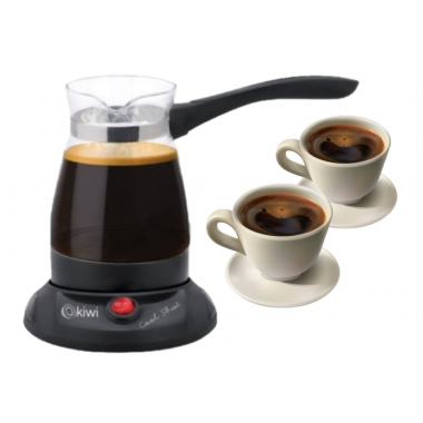 Machine à Café Turc Kiwi 0.4L - 800W - KCM7514 - Noir