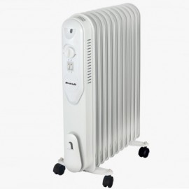 Radiateur Brandt à Bain D'huile 11 Éléments - BH11BW - Blanc