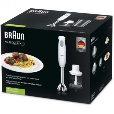 Mixeur Braun 0.6L - 450W - MQ120 - Blanc
