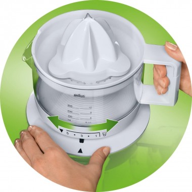 Presse Agrumes Braun  20W - MPZ9 - Blanc