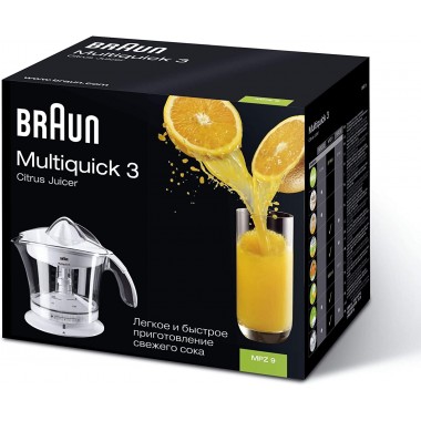 Presse Agrumes Braun  20W - MPZ9 - Blanc