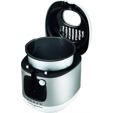 Friteuse Moulinex 3.3L - 2100W - AM480070 - Inox + Boite Tefal 2 Litres Gratuit