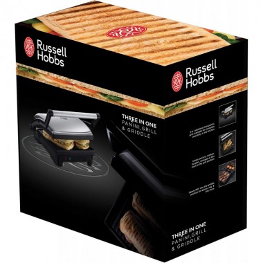 Appareil Panini Russell Hobbs 1800W - 17888-56 - Inox