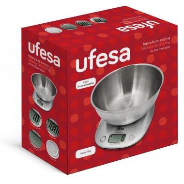 Balance Éelctronique Ufesa 10KG - BC1700 - Inox