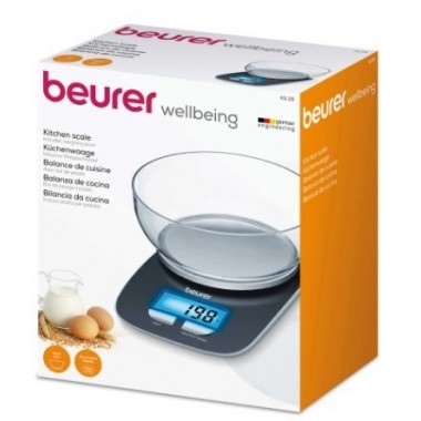 Balance Électronique Beurer 3 Kg - KS25 - Bleu