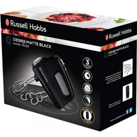 Batteur À MAIN Russell Hobbs 350W - 24672-56 - Noir