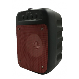 Haut Parleur Bluetooth - SK1102 - Rouge & Noir