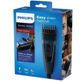 Tondeuse À Cheveux philips - HC3505/15 - Noir & Bleu