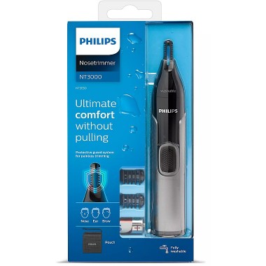 Tondeuse Nez - Oreilles Philips - NT3650 - Gris