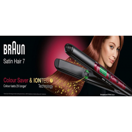 Fer à lisser Braun - ST750 - Noir & Rouge