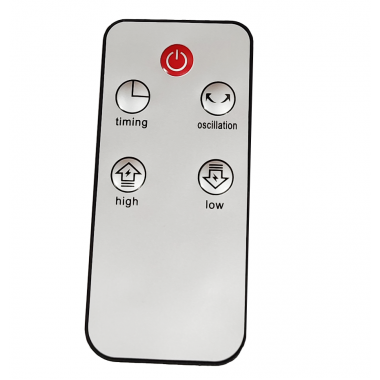 Chauffage électrique HGE 1200W avec télécommande