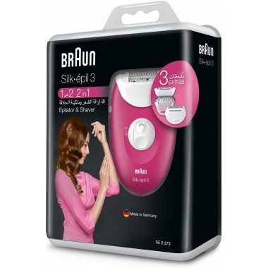 Épilateur Braun - SE3-273 - Rose