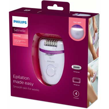 Épilateur philips BRE275/00 - Blanc & Mauve