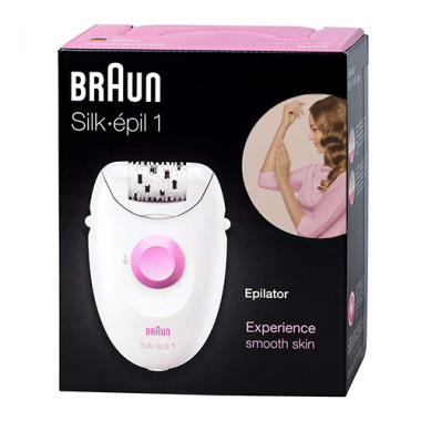 Épilateur Braun - SE1170 - Blanc & Rose