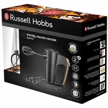 Batteur À MAIN Russell Hobbs 350W - 25890-56 - Noir & Gold