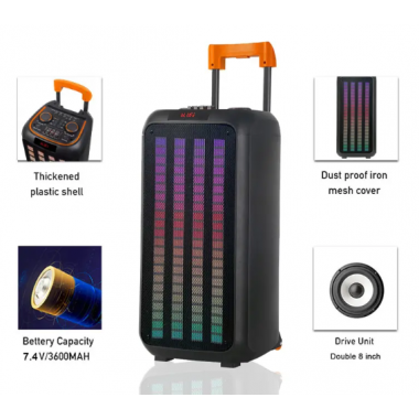 Haut Parleur Bluetooth Iconix - NDR1098 - Noir