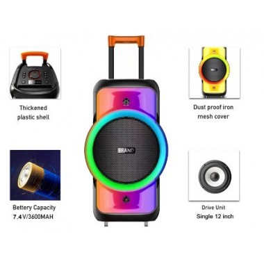 Haut Parleur Bluetooth iconix - NDR128 - Noir