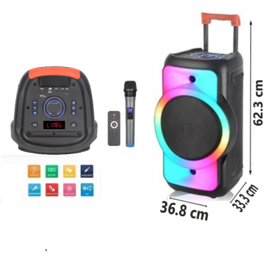 Haut Parleur Bluetooth iconix - NDR128 - Noir