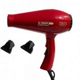 Sèche Cheveux GI&GI 2400W - kron plus 2400 - Rouge