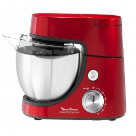 Robot Pétrin Moulinex 4.6L - 1100W - QA518G10 - Rouge