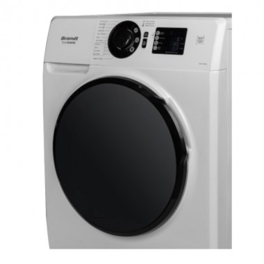 Lave-linge Brandt Frontale 10.5KG Eco Inverter - BAM102QVWL - Blanc