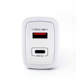 Adaptateur Iconix USB , Type C - IC-HC1036 - Blanc