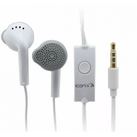 Écouteur Iconix - IC-HF1227 - Blanc