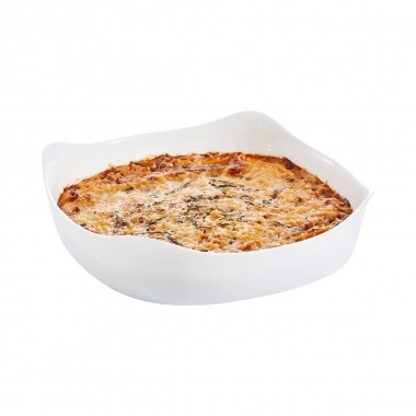 Plat Carré Luminarc 2L - 26 x 26 cm - P4026 - Blanc