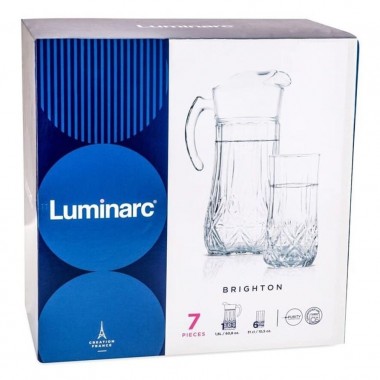 Service luminarc De 7 Pièces 1.8L/310Ml - N0782 - Transparent