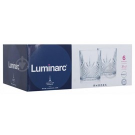 Coffret Luminarc De 6 Gobelets 310ML - N9066 - Transparent