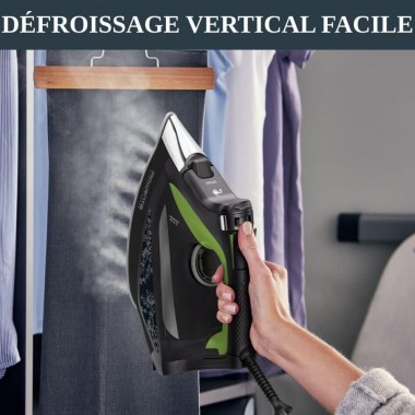 Fer À Repasser Rowenta 2500W - DW6330D1 - Noir & Vert