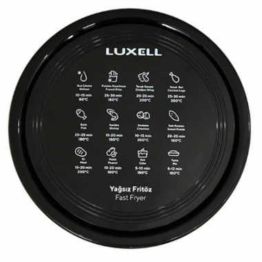 Friteuse Luxell FC5130 Noir