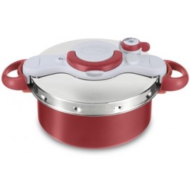 Cocotte Tefal 5L - P4705133/07 - Rouge & Blanc