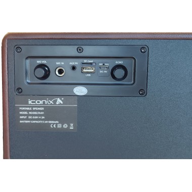 Haut parleur iconix Delta01 Marron