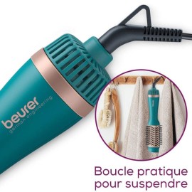 Brosse Soufflante 2en1 Beureur - HC45 - Bleu