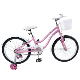 Vélo Enfant Hello Kitty Pour Fille 20’’ - HK20- Blanc&ROSE