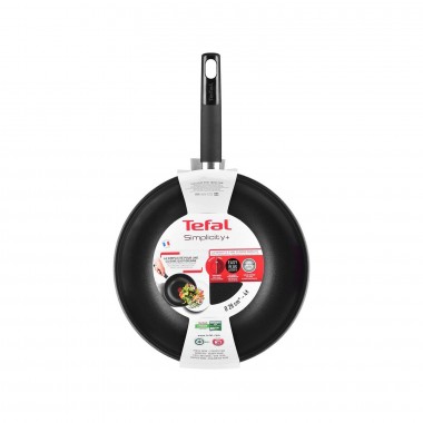 Poêle Wok Tefal 28CM - B5821902 - Noir