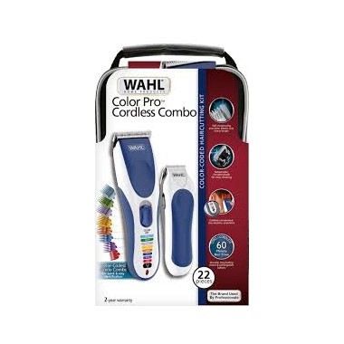 Tondeuse Multifonction Wahl Color Pro - 09649-916 -Blanc et Bleu