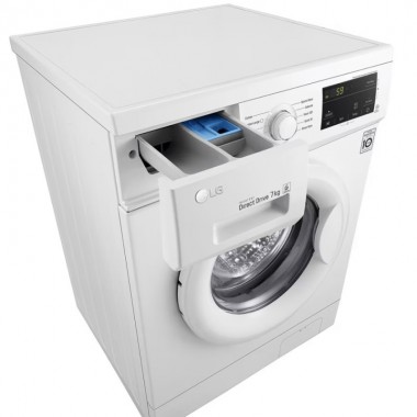 Lave-linge LG FRONTALE 7KG Inverter - FH2J3QDNG0P - Blanc